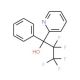 2,2,3,3,3-Pentafluoro-1-phenyl-1-pyridin-2-ylpropan-1-ol - chemical structure image