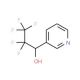 2,2,3,3,3-Pentafluoro-1-pyridin-3-yl-propan-1-ol - chemical structure image