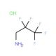 2,2,3,3,3-Pentafluoropropylamine hydrochloride (CAS 374-14-1) - chemical structure image