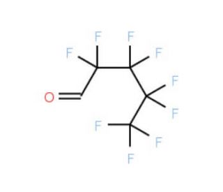 2,2,3,3,4,4,5,5,5-Nonafluoropentane-1,1-diol (CAS 355-30-6) - chemical structure image