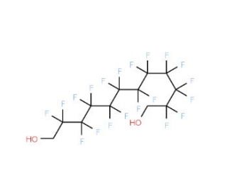 2,2,3,3,4,4,5,5,6,6,7,7,8,8,9,9,10,10,11,11-Icosafluorododecane-1,12-diol (CAS 183162-43-8) - chemical structure image