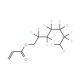 2,2,3,3,4,4,5,5,6,6,7,7-Dodecafluoroheptyl acrylate (CAS 2993-85-3) - chemical structure image
