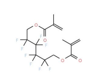 2,2,3,3,4,4,5,5-Octafluorohexane-1,6-dimethacrylate (CAS 66818-54-0) - chemical structure image
