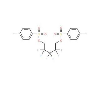 2,2,3,3,4,4-Hexafluoropentane-1,5-diyl bis(4-toluenesulphonate) (CAS 632-01-9) - chemical structure image