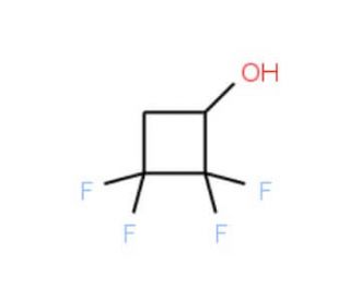 2,2,3,3-Tetrafluorocyclobutanol (CAS 374-32-3) - chemical structure image