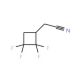 (2,2,3,3-tetrafluorocyclobutyl)acetonitrile - chemical structure image