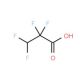2,2,3,3-Tetrafluoropropionic acid (CAS 756-09-2) - chemical structure image