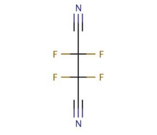 2,2,3,3-Tetrafluorosuccinonitrile (CAS 663-41-2) - chemical structure image