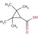 2,2,3,3-Tetramethylcyclopropanecarboxylic acid (CAS 15641-58-4) - chemical structure image