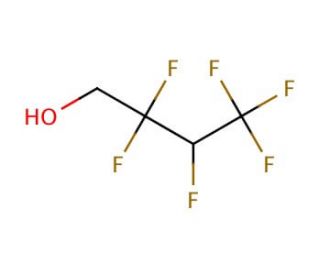 2,2,3,4,4,4-Hexafluoro-1-butanol (CAS 382-31-0) - chemical structure image