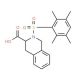 2-(2,3,5,6-Tetramethyl-benzenesulfonyl)-1,2,3,4-tetrahydro-isoquinoline-3-carboxylic acid - chemical structure image