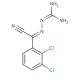 2-(2,3-Dichlorphenyl)-2-(guanidinimino)acetonitrile (CAS 84689-20-3) - chemical structure image
