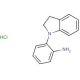 2-(2,3-dihydro-1H-indol-1-yl)aniline hydrochloride - chemical structure image