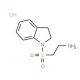 2-(2,3-dihydro-1H-indol-1-ylsulfonyl)ethanamine hydrochloride - chemical structure image