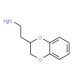 2-(2,3-Dihydro-benzo[1,4]dioxin-2-yl)ethylamine (CAS 87086-36-0) - chemical structure image