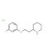 2-[2-(3-Fluorophenoxy)ethyl]piperidinehydrochloride - chemical structure image
