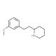 2-[2-(3-Methoxy-phenyl)-ethyl]-piperidine - chemical structure image