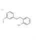 {2-[2-(3-Methoxyphenyl)ethyl]phenyl}aminehydrochloride - chemical structure image