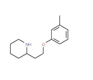 2-[2-(3-Methylphenoxy)ethyl]piperidine - chemical structure image