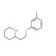 2-[2-(3-Methylphenoxy)ethyl]piperidine - chemical structure image