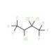 2,2,3-Trichloro-1,1,1,4,4,4-hexafluorobutane (CAS 378-84-7) - chemical structure image