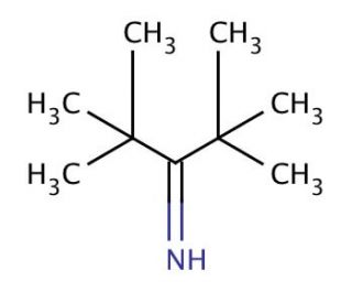 2,2,4,4-Tetramethyl-3-pentanone imine (CAS 29097-52-7) - chemical structure image