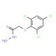 2-(2,4,6-Trichlorophenoxy)acetohydrazide - chemical structure image