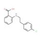 2-{[2-(4-chlorophenyl)ethyl]amino}benzoic acid - chemical structure image
