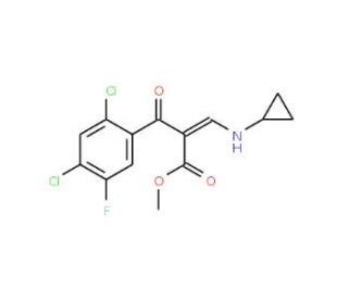 2-(2,4-Dichloro-5-fluorobenzoyl)-3-cyclopropylaminoacrylic acid, methyl ester, mixture of isomers (CAS 105392-26-5) - chemica