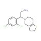 2-(2,4-dichlorophenyl)-2-(6,7-dihydrothieno[3,2-c]pyridin-5(4H)-yl)ethanamine - chemical structure image