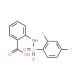 2-(2,4-Difluoro-benzenesulfonylamino)-benzoic acid - chemical structure image
