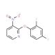 2-(2,4-Difluorophenoxy)-3-nitropyridine (CAS 175135-62-3) - chemical structure image