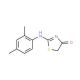 2-(2,4-Dimethyl-phenylamino)-thiazol-4-one - chemical structure image