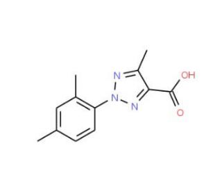 2-(2,4-dimethylphenyl)-5-methyl-2H-1,2,3-triazole-4-carboxylic acid - chemical structure image