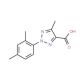 2-(2,4-dimethylphenyl)-5-methyl-2H-1,2,3-triazole-4-carboxylic acid - chemical structure image