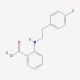 2-[2-(4-Fluoro-phenyl)-ethylamino]-benzoic acid - chemical structure image