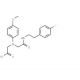 [(2-{[2-(4-Fluorophenyl)ethyl]amino}-2-oxoethyl)-(4-methoxyphenyl)amino]acetic acid - chemical structure image