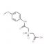 2-{[2-(4-Methoxyanilino)-2-oxoethyl]-sulfonyl}acetic acid - chemical structure image