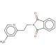 2-[2-(4-Methyl-pyridin-2-yl)-ethyl]-isoindole-1,3-dione - chemical structure image