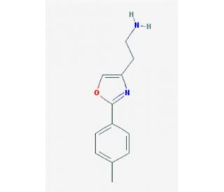 2-[2-(4-methylphenyl)-1,3-oxazol-4-yl]ethanamine - chemical structure image