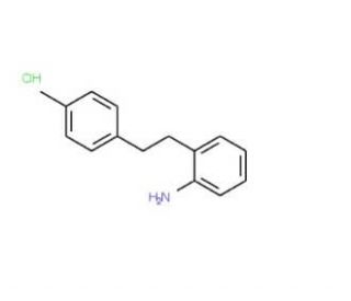 {2-[2-(4-Methylphenyl)ethyl]phenyl}aminehydrochloride - chemical structure image