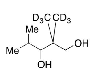 2,2,4-Trimethyl-1,3-pentanediol-d6 (CAS 144-19-4 unlabeled) - chemical structure image