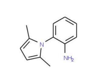 2-(2,5-Dimethyl-1H-pyrrol-1-yl)phenylamine (CAS 2405-01-8) - chemical structure image