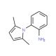 2-(2,5-Dimethyl-1H-pyrrol-1-yl)phenylamine (CAS 2405-01-8) - chemical structure image