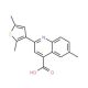 2-(2,5-dimethyl-3-thienyl)-6-methylquinoline-4-carboxylic acid - chemical structure image