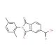2-(2,5-Dimethyl-phenyl)-1,3-dioxo-2,3-dihydro-1H-isoindole-5-carboxylic acid (CAS 306320-92-3) - chemical structure image