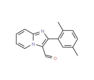 2-(2,5-Dimethylphenyl)imidazo[1,2-a]pyridine-3-carbaldehyde - chemical structure image