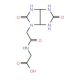 [2-(2,5-Dioxo-hexahydro-imidazo[4,5-d]imidazol-1-yl)-acetylamino]-acetic acid (CAS 436088-51-6) - chemical structure image