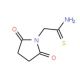 2-(2,5-dioxopyrrolidin-1-yl)ethanethioamide - chemical structure image