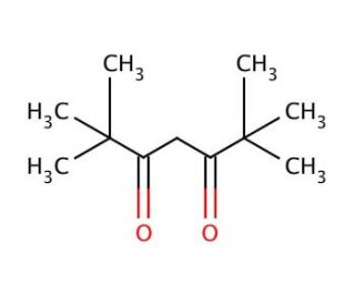 2,2,6,6-Tetramethyl-3,5-heptanedione (CAS 1118-71-4) - chemical structure image